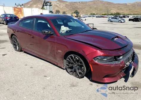 2019 Dodge Charger Scat Pack из США, поврежденный, VIN 2C3CDXGJ5KH593236